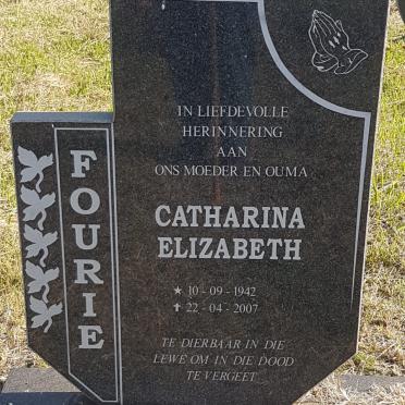 FOURIE Catharina Elizabeth 1942-2007