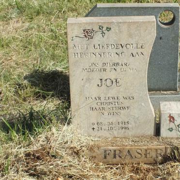 FRASER Joe 1915-1996