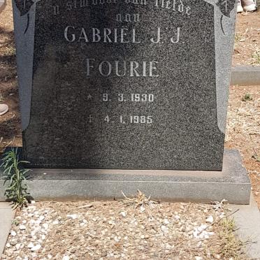 FOURIE Gabriel J.J. 1930-1985