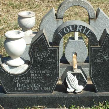 FOURIE Drukkies 1944-1996
