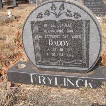 FRYLINCK Daddy 1917-1972
