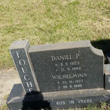 FOUCHÉ Daniel P. 1923-1985 &amp; Wilhelmina 1927-1990