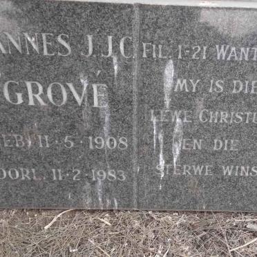 GROVE J.J.C. 1908-1983