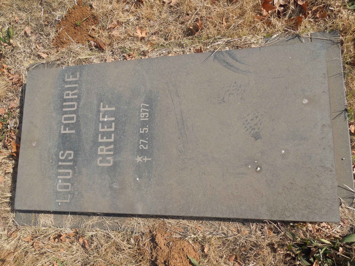 GREEFF Louis Fourie 1977-1977