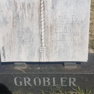 GROBLER Elisma Marthie 1955-1984