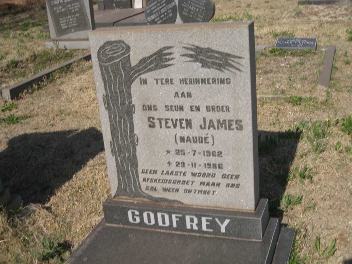 GODFREY Steven James 1962-1986