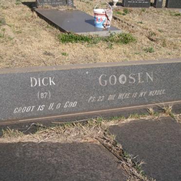 GOOSEN Dick & Bessie 
