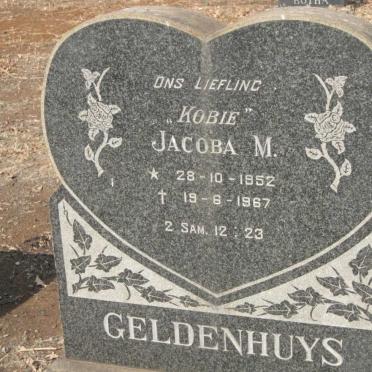 GELDENHUYS Jacoba M. 1952-1967