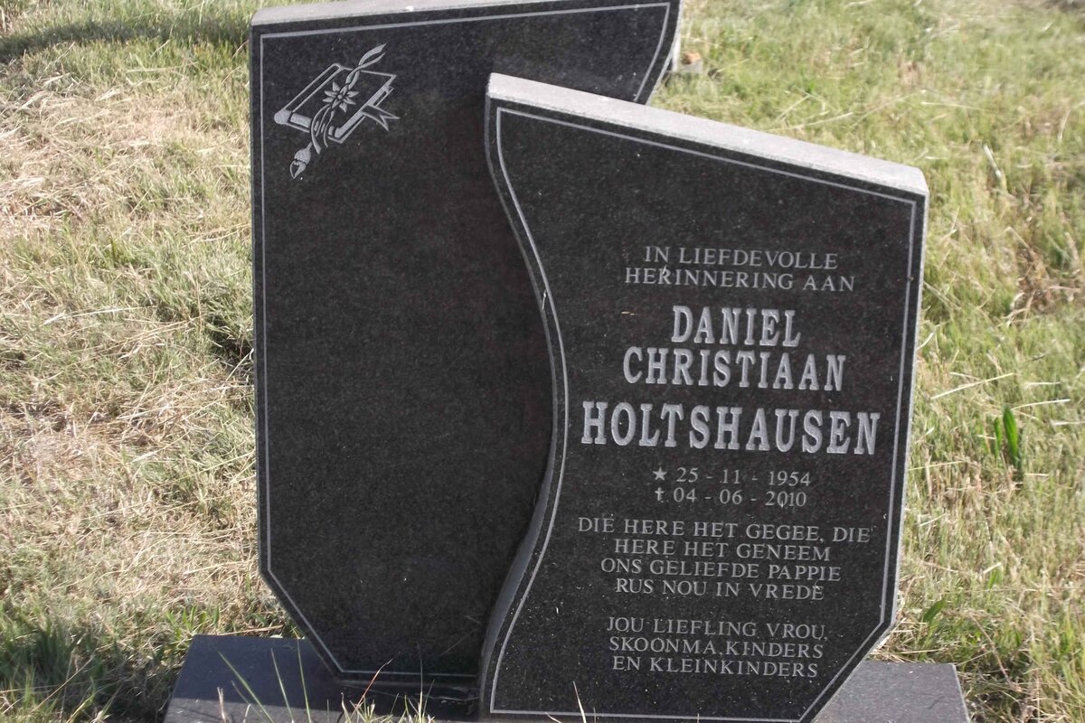 HOLTSHAUSEN Daniel Christiaan 1954-2010
