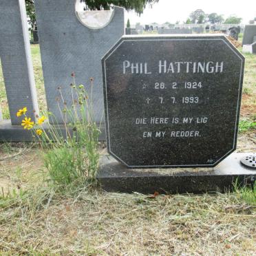 HATTINGH Phil 1924-1993