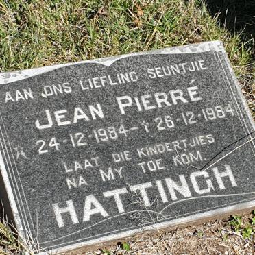 HATTINGH Jean Pierré 1984-1984