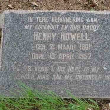 HOWELL Henry 1901-1952