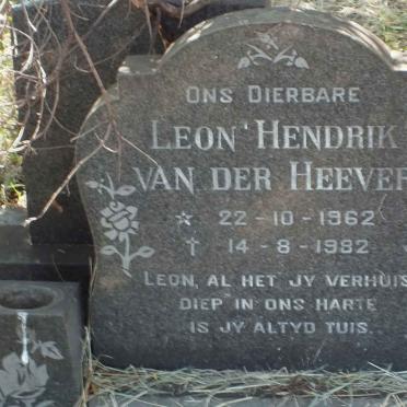 HEEVER Leon Hendrik, van der 1962-1982