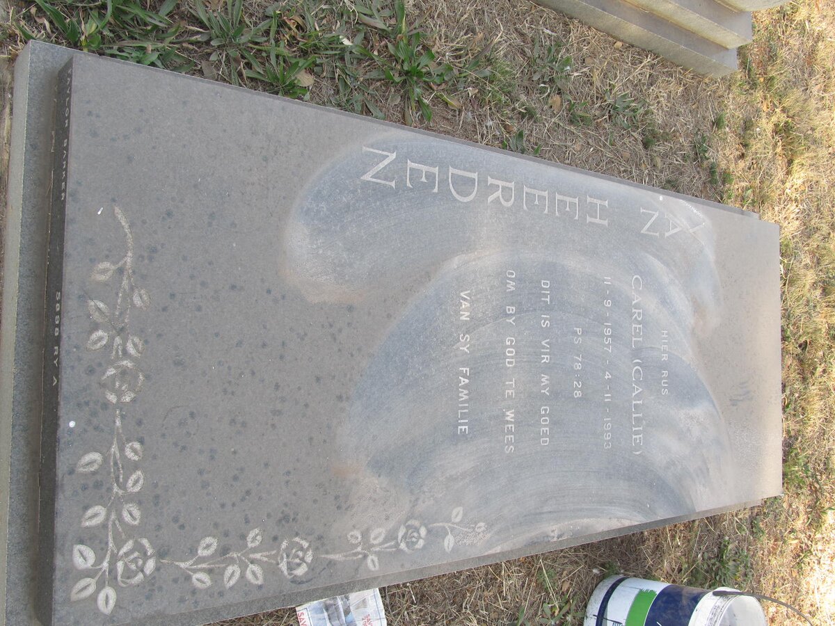 HEERDEN Carel, van 1957-1993