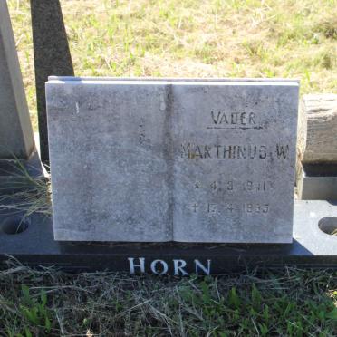 HORN Marthinus W. 1941-19?5