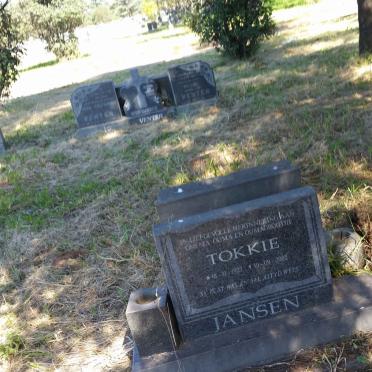 JANSEN Tokkie 1923-2002