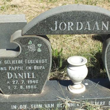 JORDAAN Daniel 1940-1986