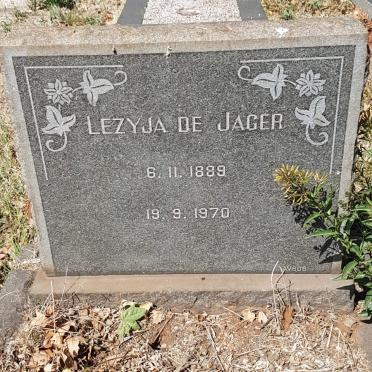 JAGER Lezyja, de 1889-1970