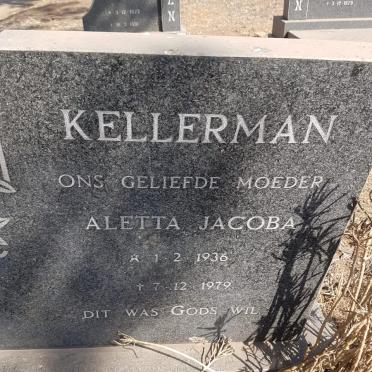 KELLERMAN Aletta Jacoba 1936-1979