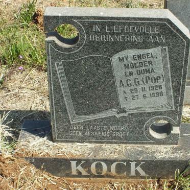 KOCK A.C.G. 1928-1996