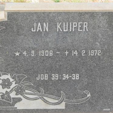 KUIPER Jan 1906-1972