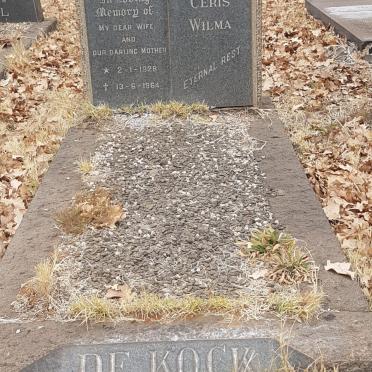 KOCK Ceris Wilma, de 1928-1964