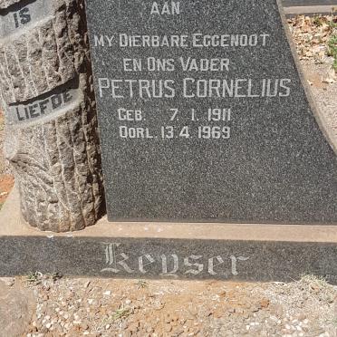 KEYSER Petrus Cornelius 1911-1969
