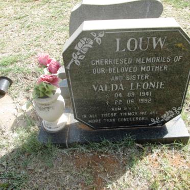 LOUW Valda Leonie 1941-1992