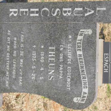 LAUBSCHER Theuns 1948-1975