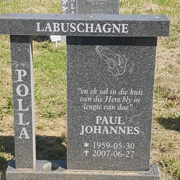 LABUSCHAGNE Paul Johannes 1959-2007