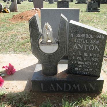 LANDMAN Anton 1936-1991