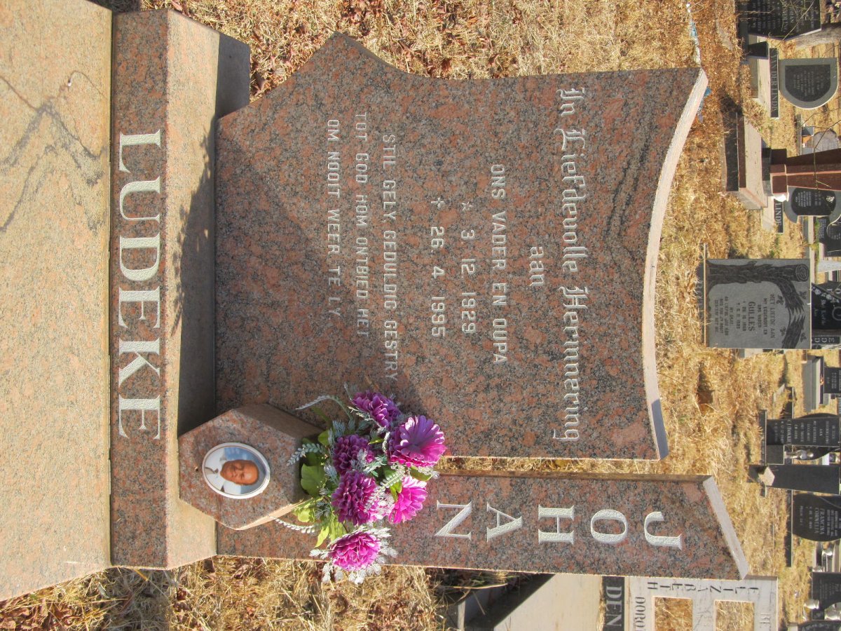 LUDEKE Johan 1929-1995