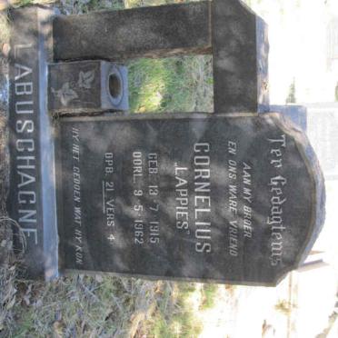 LABUSCHAGNE Cornelius 1915-1962