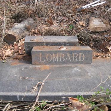 LOMBARD Zacharias Joseph 1907-1971