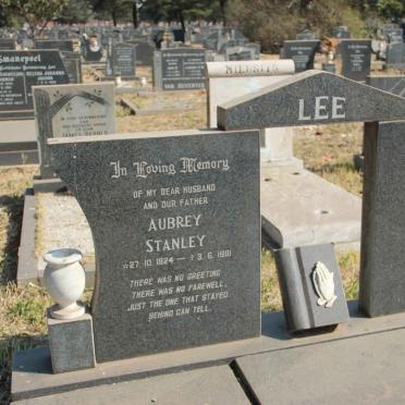 LEE Aubrey Stanley 1924-1981