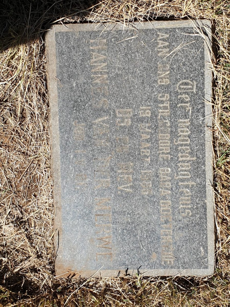 MERWE Baba, van der 1965-1965