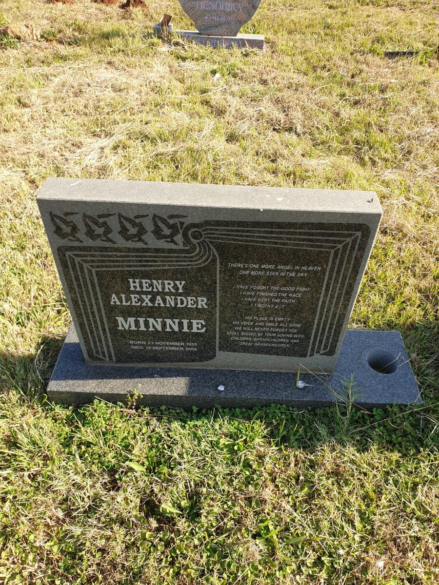 MINNIE Henry Alexander 1935-200?