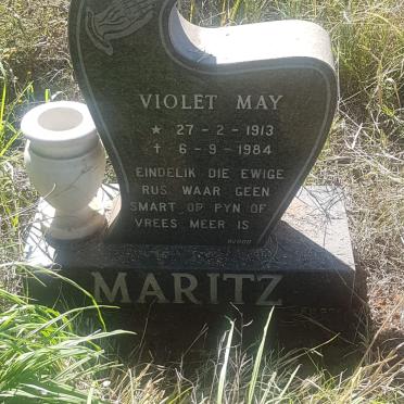 MARITZ Violet May 1913-1984