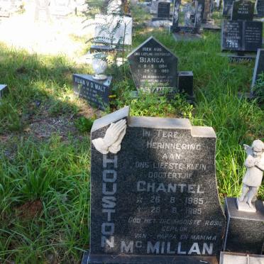 McMILLAN Chantel, HOUSTON 1985-1985