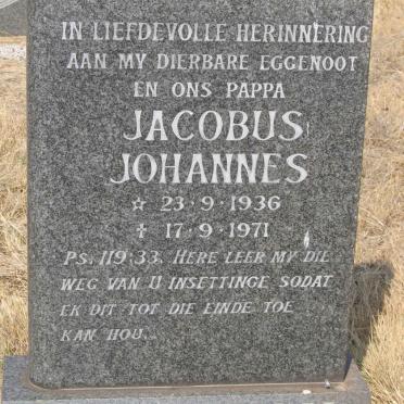 MYBURGH Jacobus Johannes 1936-1971