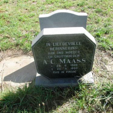 MAASS A.C. 1906-1993
