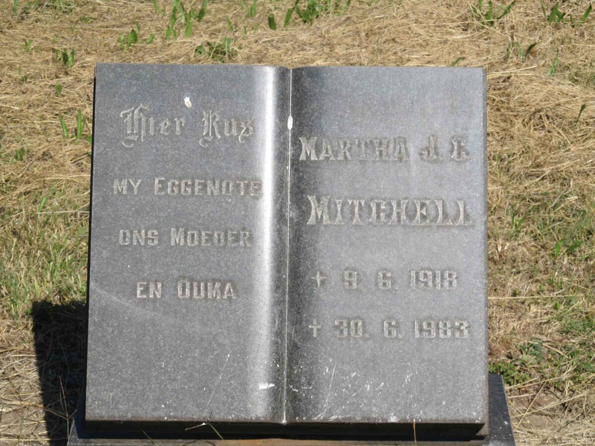 MITCHELL Martha J.C. 1918-1983