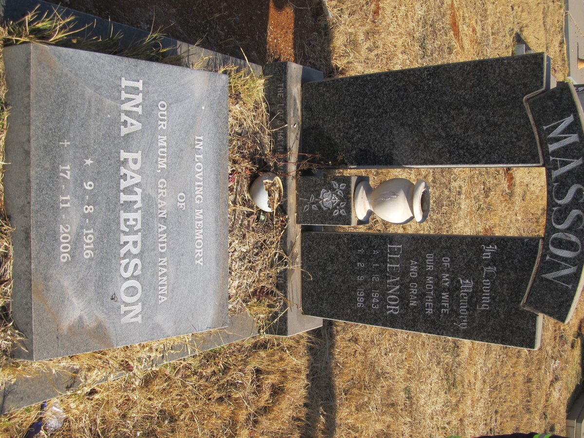 MASSON Eleanor 1943-1996 :: PATERSON Ina 1916-2006