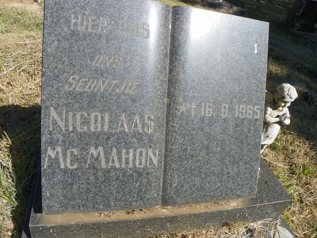 McMAHON Nicolaas 1965-1965