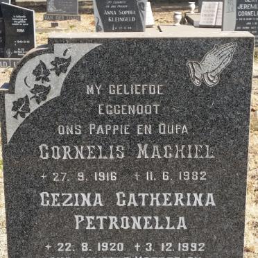 MULDER Cornelis Machiel 1916-1982 &amp; Gezina Catherina Petronella 1920-1992
