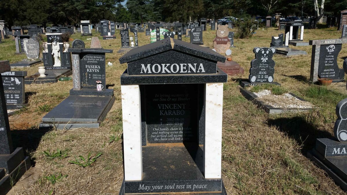 MOKOENA Vincent Karabo 2002-2007