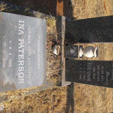 MASSON Eleanor 1943-1996 :: PATERSON Ina 1916-2006