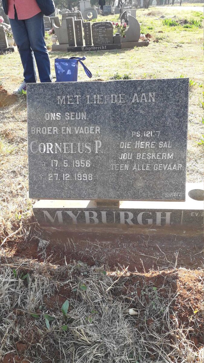 MYBURGH Cornelus P. 1956-1998