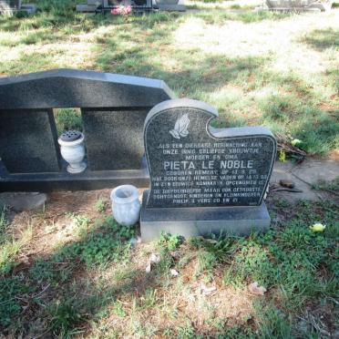 NOBLE Pieta, le nee REMERY 1929-1993