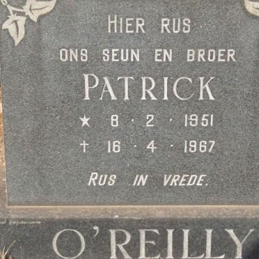 O'REILLY Patrick 1951-1967